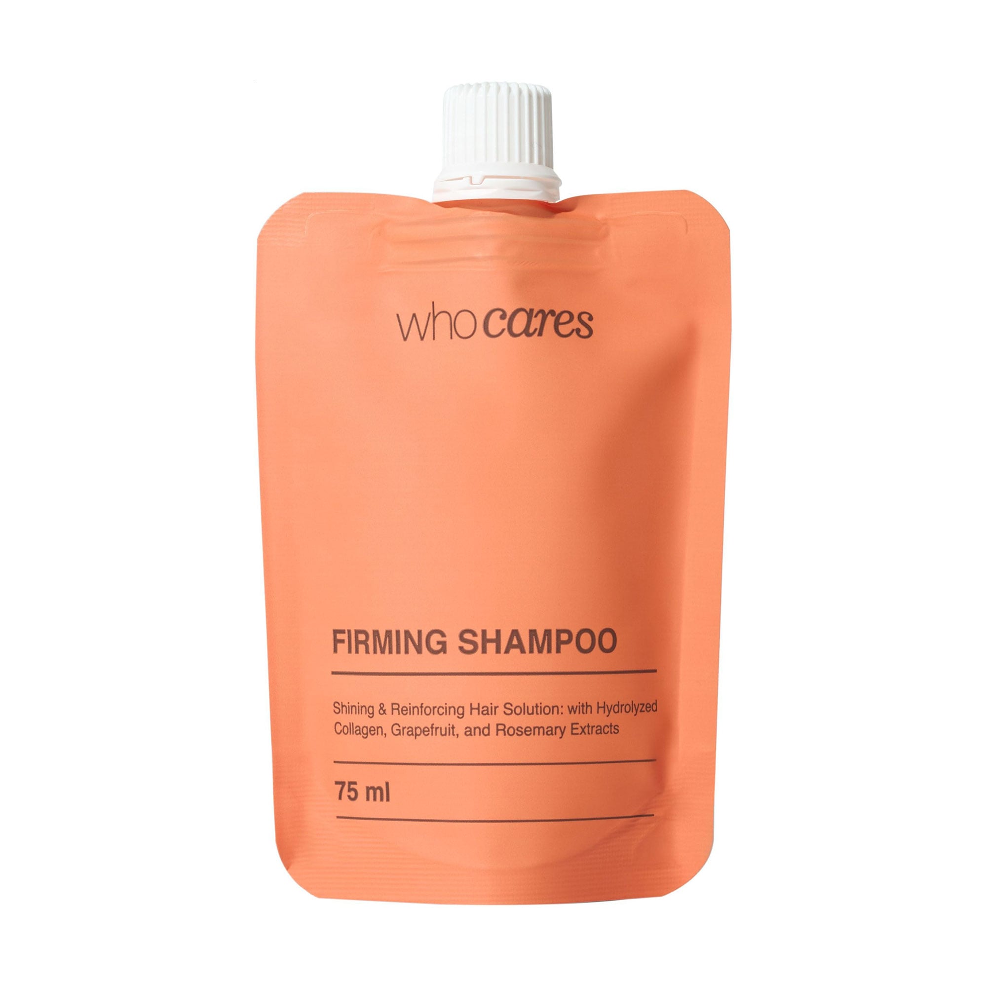 Щоденний шампунь Who Cares Firming Shampoo для нормальної шкіри голови, 75 мл